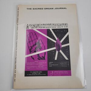 Vintage Sheet Music, The Sacred Organ Journal; May, 1967 (Lorenz)